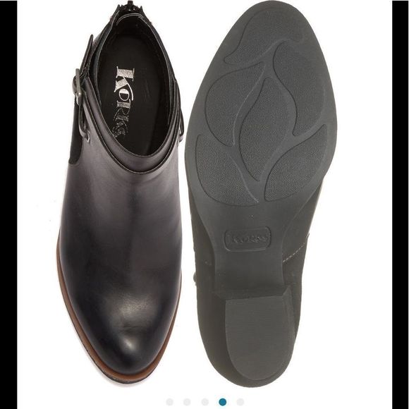 KorkEase Shoes Korks By Kork Easy Ankle Leather Bootie Size 75 Poshmark